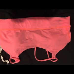 Pink lululemon sport bra